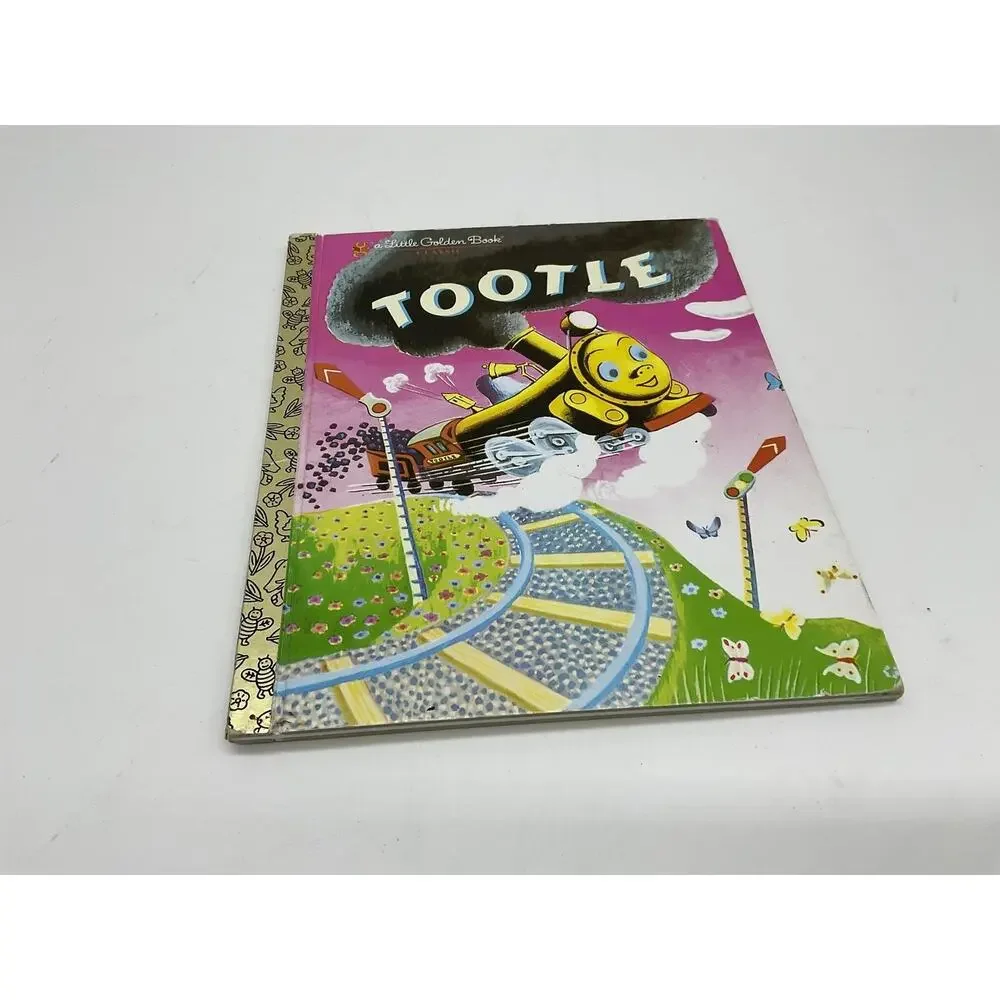 Tootle Little Golden Book Gertrude Crampton Tibor Gergely HC Kids Trains Picture